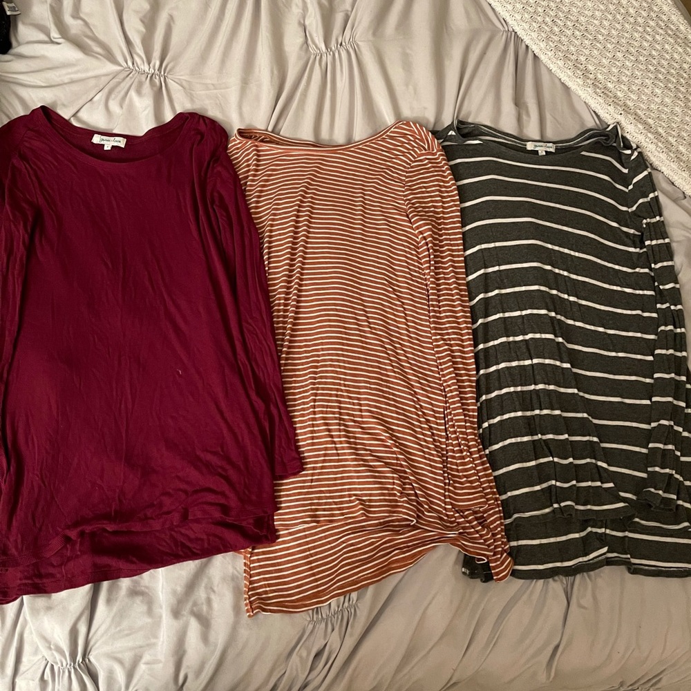 Grace and Lace Ribbed Tunics (S)